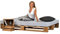 sunnypillow Palettenbett aus Holz Holzbett 160x200 cm Eiche Massivholzbett Bett aus Paletten Palettenmöbel europalette Fichte Eiche 80 90 100 120 140 160 180 200 220 240 x 200cm