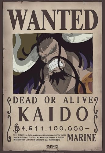 ABYstyle One Piece Wanted Kaido Poster 35x52cm,