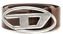 Diesel_OVAL D LOGO B-1DR BE_APPAREL_BELT_Braun_80