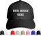 Custom Baseball Cap Sandwich Hut Personalisierter Trucker Hut Hip Adjustable Hop Hut für Sport Team Aktivitäten Unisex