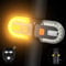 NIUAWASA Luz Trasera para Bicicleta con Señales de Giro, Luces Divididas con Control Remoto Inalámbrico para Ciclismo, Luz Estroboscópica de Advertencia de Seguridad.