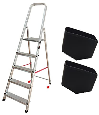 BTF Par de Conteras para escaleras de Tijera domesticas de 3 al 8 peldaños, Medida 33x20mm