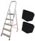 BTF Par de Conteras para escaleras de Tijera domesticas de 3 al 8 peldaños, Medida 33x20mm