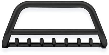STEELER Frontbügel mit Grill Schwarz kompatibel mit Toyota Hilux Invincible ab 2021
