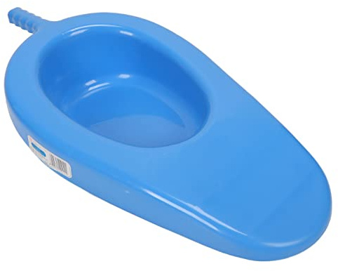 Großes Kunststofftablett mit Griff für Patienten, Frauen, ältere Menschen, Tragbare Toiletten, Deckel, Urinale, Urinal, Bettpfanne, Bettpfanne für Den Haushalt, Tragbares Betttablett, Töpfchen