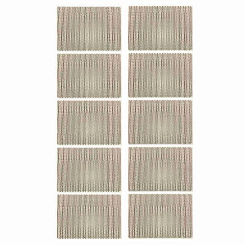 Duendhd 10X Ceramic Honeycomb Soldering Board Heating for Gas Stove Head 135X95X13mm New