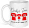 The T Bird Daddys Team Football Mug | Personalised Fathers Day Gift | Football Shirts Mug | Dad Mug | Dad Birthday | Dad Coffee | Gift for Dad | First Fathers Day ~ Daughter ~ Bump ~ Baby