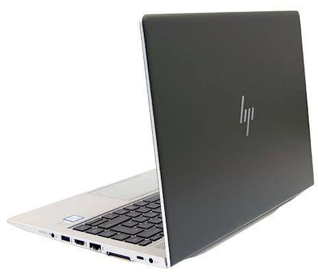 HP Ordinateur portable 14 , notebook 14, EliteBook 840 G5, i5-8250U, 16 Go de RAM DDR4, SSD 512 Go, clavier QWERTZ éclairé, ordinateur portable Windows 11, garantie 2 ans (Renewed) (Satin Black