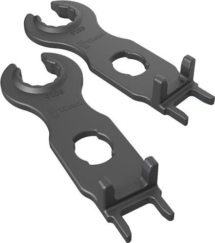 Wera 05136700001 9108/2 Set Montageschlüssel für MC4-Steckverbindungen, 2-teilig