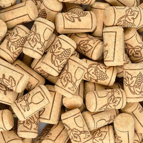 Bouchon Liege, 60 Bouchon Liege Bouteille Vin, Bouchons de Vin, Bouchons de Bricolage, pour Bouteille de Bière de Vin, Bouteilles de Verre, Décorations, Bricolage 3,9 × 2,1 cm