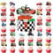 25 pcs Car Cake Topper FAMILIO Car Cake Decoration Birthday Cake Topper Car Birthday Decoration Set Cupcake Topper Cake Decorations for Boys Girls Kids Birthday Car Themed Party Supplies