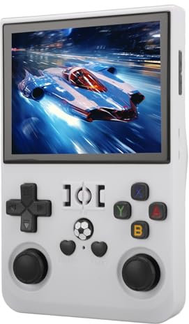 [Pro] Console de Jeu Portable Rétro R36S, Consoles de Jeux Vidéo Portables à écran IPS 3,5 Pouces, Plus de 25 000 Jeux Classiques, Lecteur Vidéo de Poche Portable (128GB)