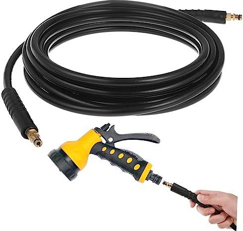 GLEAVI High Pressure Washer Extension Hose for Car Cleaning Compatible with Series Durable Flexible Lightweight for Easy Carrying