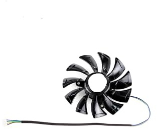muyihui Ventilateur de refroidissement GA92S2U for refroidisseur carte X-GAMING 3090 3080 3070 3060 Ti(Black 1-Fan)