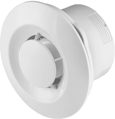 Bathroom Ceiling Extractor Fan 150mm / 6 Timer Kitchen Ball Bearing Round Ventilator WXS150T