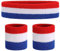 ONUPGO Schweißband Set Sportstirnband Handgelenk gestreifte Schweißbänder Frottee Sporttraining Basketball-Armband Stirnbänder Feuchtigkeitstransport Schweiß absorbierendes Stirnband