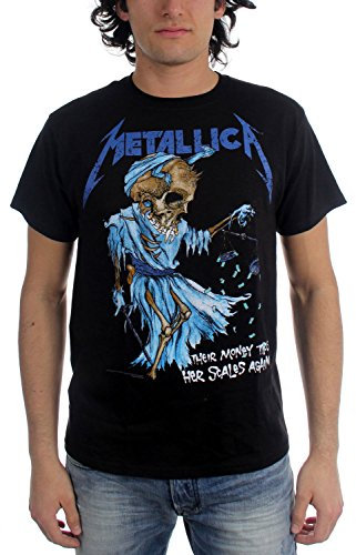 Metallica Tip Scales Männer T-Shirt schwarz XXL 100% Baumwolle Band-Merch, Bands