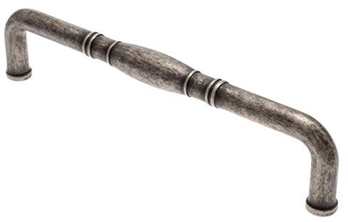 Möbelgriff BA 160 mm Türgriff altsilber Schrankgriff antik Küchengriff Landhausstil Vintage *2002