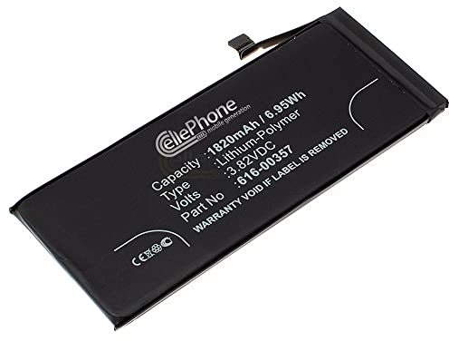 cellePhone Batterie Li-Polymer Compatible avec Apple iPhone 8 (Remplacement pour 616-00357)