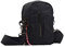 Alpha Industries Unisex Crew Carry Bag Bauchtasche, Black