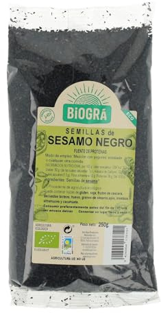 Biográ Sesamo Negro 250g Biogra Bio