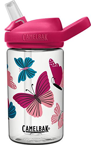 CamelBak Unisex – Babys Eddy+ Wasserflasche, Colorblock Butterflies, One Size