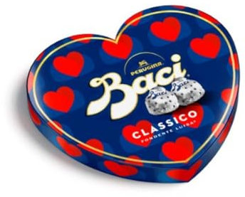 Baci Perugina Idea Regalo - Scatola Cuore Baci Classico, 100g