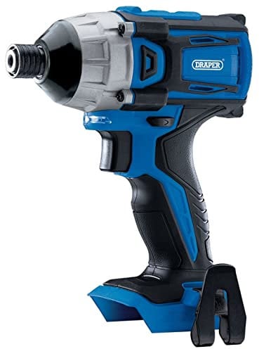 Draper 55375 D20 20V Brushless 1/4 Impact Driver - Bare (180Nm)