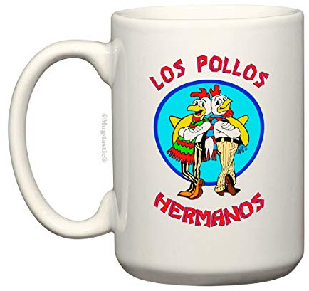 Los Pollos Hermanos – Breaking Bad – Große 425 ml – Keramik-Kaffeetasse