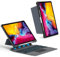 HUOBAO Tastiera iPad Pro 12,9 con Touchpad, Custodia Tastiera ipad pro 6/5/4/3 Generazione, Cover Tastiera Staccabile Magnetica Bluetooth Wireless Staccabile e Trackpad Multitouch, Layout UK, Nero