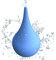 Ohrenspritze 60 Ml, Ohrenreiniger, Ohrenschmalzentferner Mit Saugnapf, Ohrenspitze Zur Sanften Reinigung Von Ohrenschmalz Durch OhrenspüLung, Blau Glatt