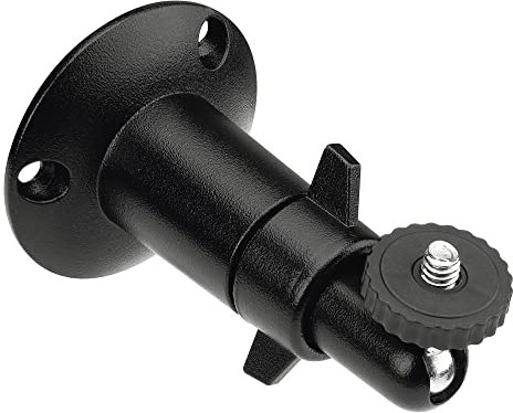CELLONIC, Kamera Wandhalterung kompatibel mit Arlo Pro 1, 2, Essential Spotlight, Go 1, 4 Rinng Stick Up Cam & Pro – Aluminium-Schwenkhalterung mit 1/4-Gewinde, für Innen- und Außenbereich