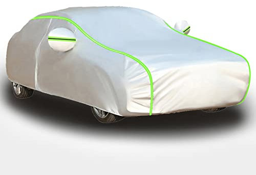 Autoplane Outdoor Wasserdicht Kombi füR VW Passat B1 B2 B3 B4 B5 B6 B7 B8, Auto Abdeckplane Sommer, Autogarage Abdeckung, Autoabdeckung Atmungsaktiv, Staubdicht mit UV Schutz (Color : 1, Size : Sing