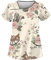 Kasack Damen Berufskleidung Damen Kasacks Berufsbekleidung Damen Kittel Kasaks Altenpflege Damen Kasaks Altenpflege Herren Pflege Frauen Kasacks Damen Pflege Krankenschwester Kleidung(3-Khaki,3XL)