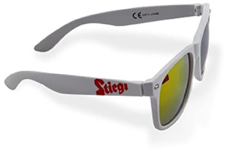 Kalea Stiegl | Sonnenbrille | Unisex | Must have für alle Bierliebhaber (Grau)