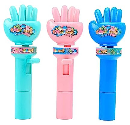 Newwyt Fingerspiel Handheld Stein-Papier-Schere-Spielzeug Stein-Papier-Schere-Spiel Zauberstab Interaktives Spielzeug Familie Partyschach zufällig senden ABS