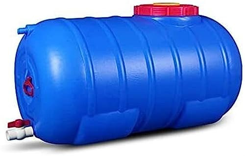 FIXARE Water Tank 130L Outdoor Water Tank,Blue Large Watering Irrigation Storage Bucket,Portable Car Camping Water Storage Container