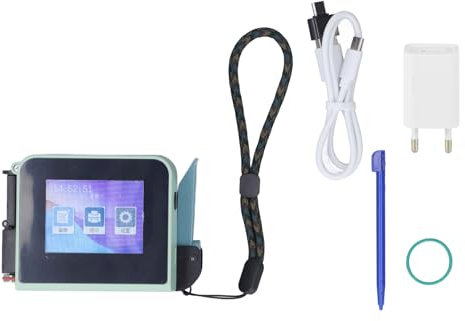 Marhynchus Handheld-Tintenstrahldrucker, Tragbarer Handheld-Drucker Handheld-Tintenstrahldrucker Tragbarer LED-Touchscreen-Tintenstrahl Tragbare Codiermaschine Leichter Handheld-Drucker