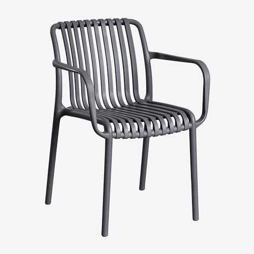 SKLUM 2er-Pack Wendell-Gartenstühle aus Polypropylen mit Armlehnen -