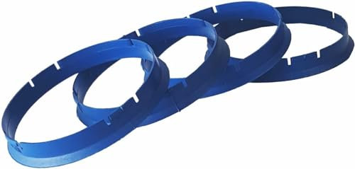 TRACER 4X Alufelgen Zentrierringe Radnaben-Zentrierringe mit Zentrierung von 60,1 mm auf 57,1 mm kompatibel mit AEZ Dezent Dotz Enzo VW