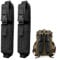 Premium Molle Zubehör Tasche, Rucksack Riemen Tasche aus Nylon, Multifunktionale Taktischer Befestigung tasche, Ideal für Wanderungen, Jagd & Outdoor-Aktivitäten - Robust, Wasserdicht (Schwarz)