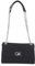 Calvin Klein Damen RE-Lock Conv Shoulde Umhängetasche, Ck Black