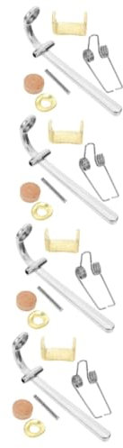 SAFIGLE 4sätze Trombone Zubehör Mit Wasserklappen-korkpads Austauschventilen Für Blasinstrumente Einfache Installation Und Vielseitig Einsetzbar Für Posaunen