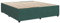 vidaXL Bettgestell, Bettrahmen mit Lattenrost, Doppelbett Polsterbett für Schlafzimmer, Bett Schlafzimmerbett, Dunkelgrün 200x200cm Samt