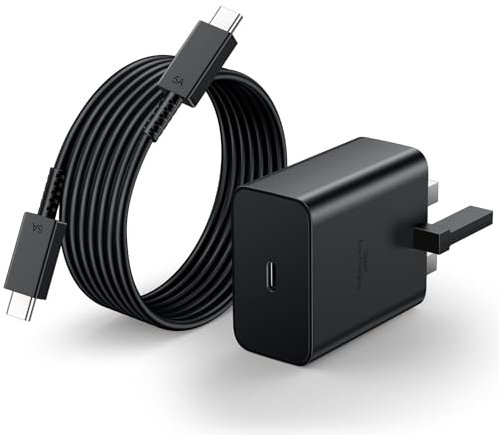 45W Fast Charger USB C, For Samsung Phone Charge Plug and Cable 6ft Type C to C Compatible With Samsung Galaxy S24/S24 Ultra/S24+/S23/S22/S21 Ultra Plus, Note 20/10, A55, C55, Z Flip PPS Wall Charging