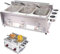 LYJYUJIE Freidora, freidora de Gas de Escritorio Comercial 3 cestas para freír, freidora Francesa de Acero Inoxidable de Gran Capacidad de 24 litros para restaurantes~/