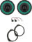 IPNOSIS Kit 2 Casse IP-01165 per Fiat Punto 2 Serie (188) - Grande Punto - Punto Evo (199) con 2 Supporti Anteriori,2 Connettori