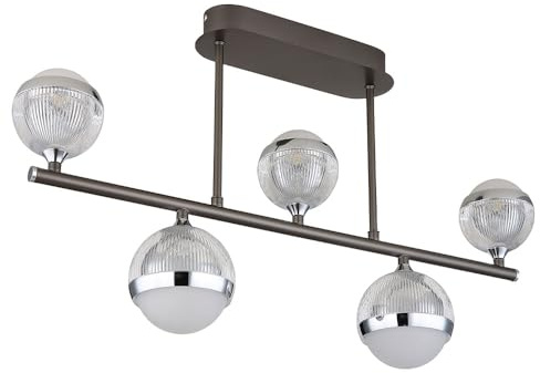 GLOBO Ceiling Light Living Room Lamp LED Remote Control L 60 cm Dimmable