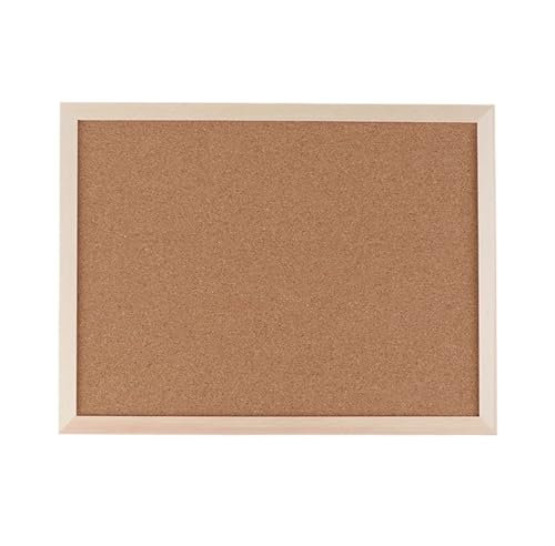 ZNTIHZ Kork-Tafel 1PCS Weiche Holz Brief Nachricht Bord Dekor Postkarte Foto Wand Kork Bord Memo Board Für Büro, Zuhause(L)