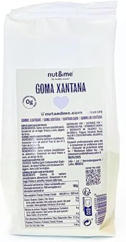 nut&me Xanthan Gum 1 kg | Gluten-Free Thickener | Non-GMO | Vegan | Ideal for Ice Cream and Baking | Plant-Based Stabilizer